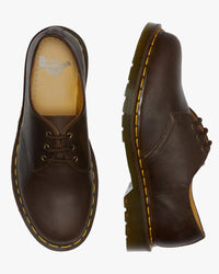 Dr Martens 1461 Shoes - Dark Brown Crazy Horse