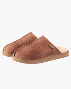Shepherd® Of Sweden Hugo Sheepskin Slippers - Antique Cognac