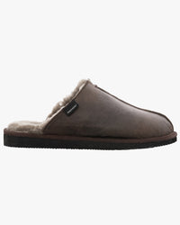 Shepherd® Of Sweden Hugo Sheepskin Slippers - Stone Oiled Antique