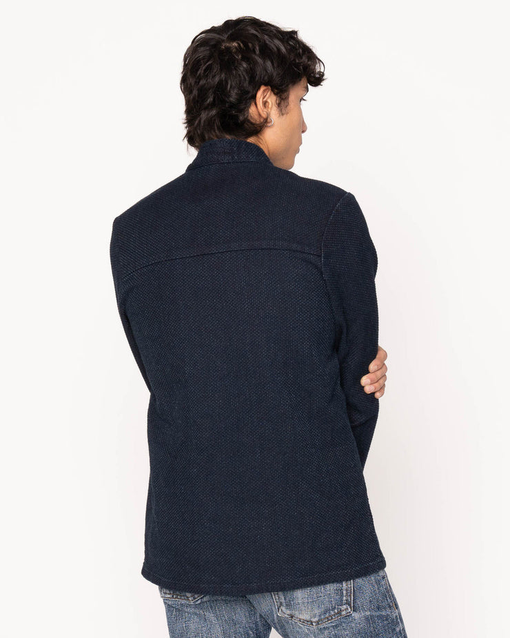 Naked & Famous Denim Kimono Shirt - Indigo Sashiko | Naked & Famous Denim Jackets & Coats | JEANSTORE