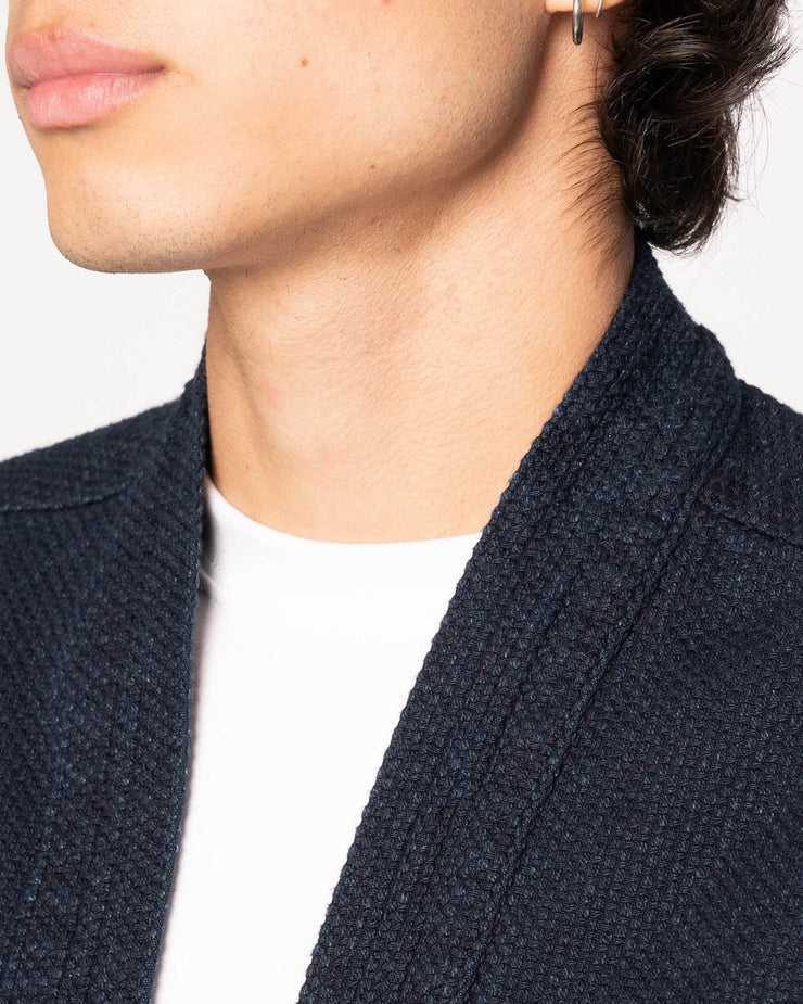 Naked & Famous Denim Kimono Shirt - Indigo Sashiko | Naked & Famous Denim Jackets & Coats | JEANSTORE