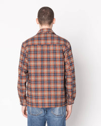 Naked & Famous Denim Triple Twist Yarn Flannel Work Shirt - Red | Naked & Famous Denim Shirts | JEANSTORE