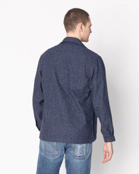 Naked & Famous Denim Herringbone Triple Twist Work Shirt - Indigo | Naked & Famous Denim Shirts | JEANSTORE