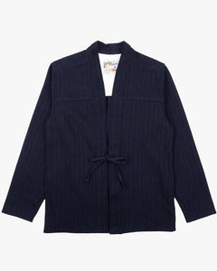 Naked & Famous Denim Kimono Shirt - Indigo Sugiaya