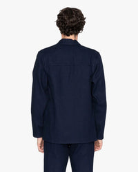 Naked & Famous Denim Kimono Shirt - Maekake Dobby