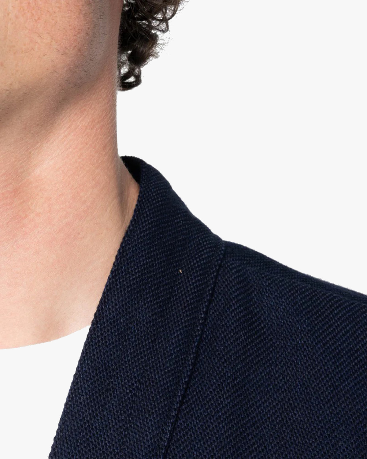Naked & Famous Denim Kimono Shirt - Maekake Dobby