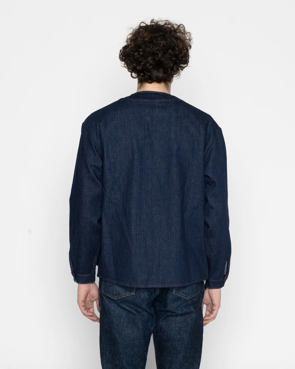 Naked & Famous Denim Wise Guy Jacket - Vertical Slub Denim | Naked & Famous Denim Jackets & Coats | JEANSTORE