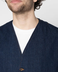 Naked & Famous Denim Wise Guy Jacket - Vertical Slub Denim | Naked & Famous Denim Jackets & Coats | JEANSTORE