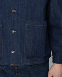 Naked & Famous Denim Wise Guy Jacket - Vertical Slub Denim | Naked & Famous Denim Jackets & Coats | JEANSTORE