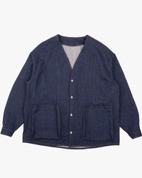 Naked & Famous Denim Wise Guy Jacket - Vertical Slub Denim | Naked & Famous Denim Jackets & Coats | JEANSTORE