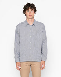 Naked & Famous Denim True Shirt - Organic Hickory | Naked & Famous Denim Shirts | JEANSTORE