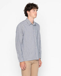 Naked & Famous Denim True Shirt - Organic Hickory | Naked & Famous Denim Shirts | JEANSTORE