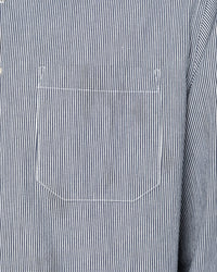 Naked & Famous Denim True Shirt - Organic Hickory | Naked & Famous Denim Shirts | JEANSTORE