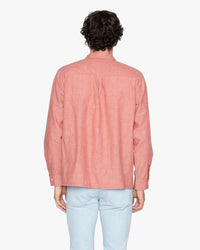 Naked & Famous Denim True Shirt - Red Selvedge Chambray | Naked & Famous Denim Shirts | Jeanstore