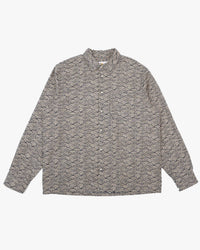 Naked & Famous Denim True Shirt - Seigaiha Waves