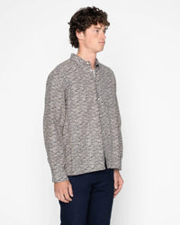 Naked & Famous Denim True Shirt - Seigaiha Waves