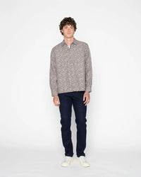 Naked & Famous Denim True Shirt - Seigaiha Waves