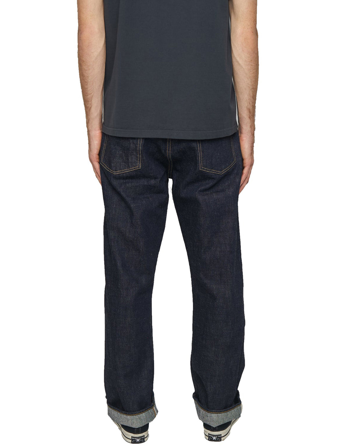 Fullcount 0105W 13.7oz Selvedge Wide Fit Mens Jeans - Indigo Onewash | Fullcount Jeans | JEANSTORE