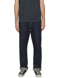Fullcount 0105W 13.7oz Selvedge Wide Fit Mens Jeans - Indigo Onewash | Fullcount Jeans | JEANSTORE