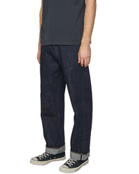 Fullcount 0105W 13.7oz Selvedge Wide Fit Mens Jeans - Indigo Onewash | Fullcount Jeans | JEANSTORE