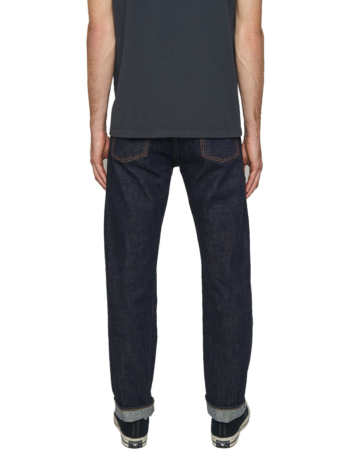 Fullcount 1108W 13.7oz Selvedge Slim Straight Mens Jeans - Indigo Onewash | Fullcount Jeans | JEANSTORE