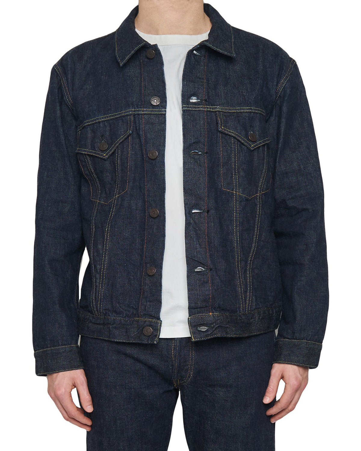 Fullcount 2101-W20 13.7oz Selvedge Type III Denim Jacket - Indigo Onewash | Fullcount Jackets & Coats | JEANSTORE