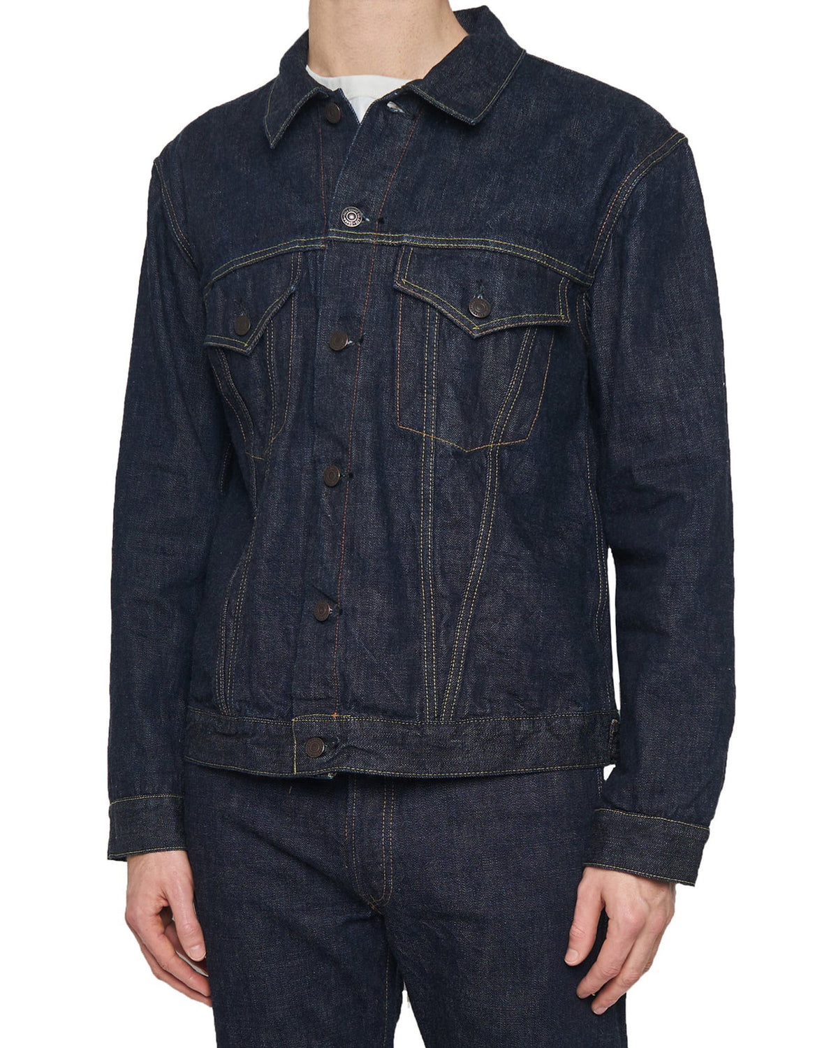 Fullcount 2101-W20 13.7oz Selvedge Type III Denim Jacket - Indigo Onewash | Fullcount Jackets & Coats | JEANSTORE