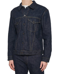 Fullcount 2101-W20 13.7oz Selvedge Type III Denim Jacket - Indigo Onewash | Fullcount Jackets & Coats | JEANSTORE