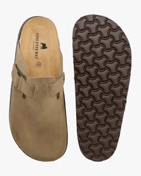 Shepherd® Of Sweden Roma Slip-On Clog - Taupe Suede