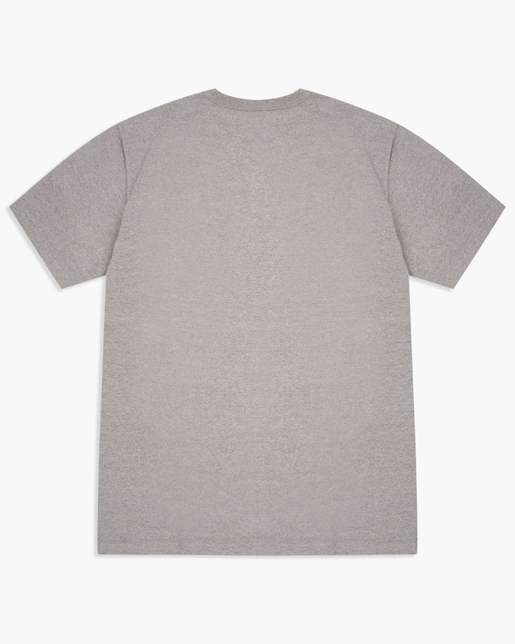 Wonder Looper 409gsm Double Heavyweight T Shirt - Heather Grey | Wonder Looper T Shirts | JEANSTORE