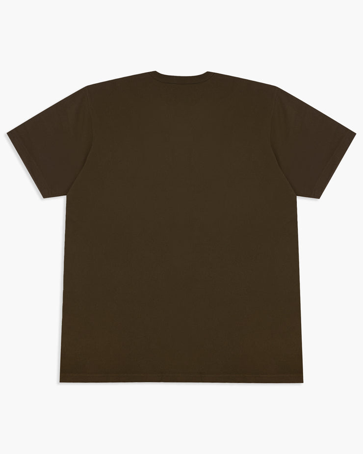 Wonder Looper 409gsm Double Heavyweight T Shirt - Khaki Green