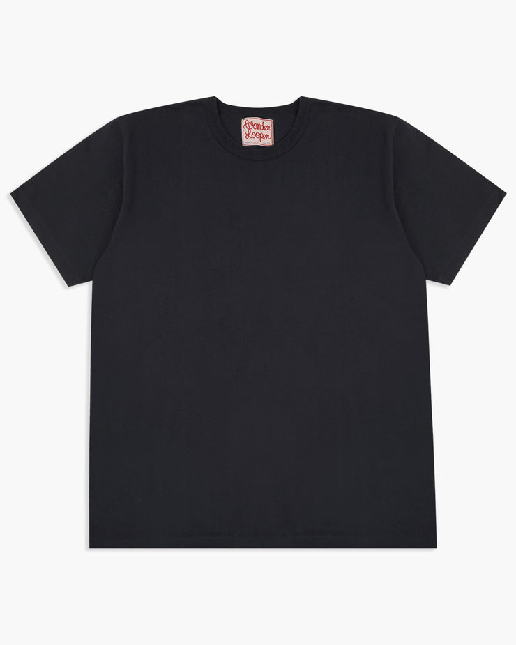 Wonder Looper 409gsm Double Heavyweight T Shirt - Navy