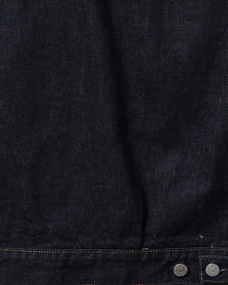 Fullcount 2102XXW 15.5oz Selvedge Type 2 Denim Jacket - Indigo Onewash