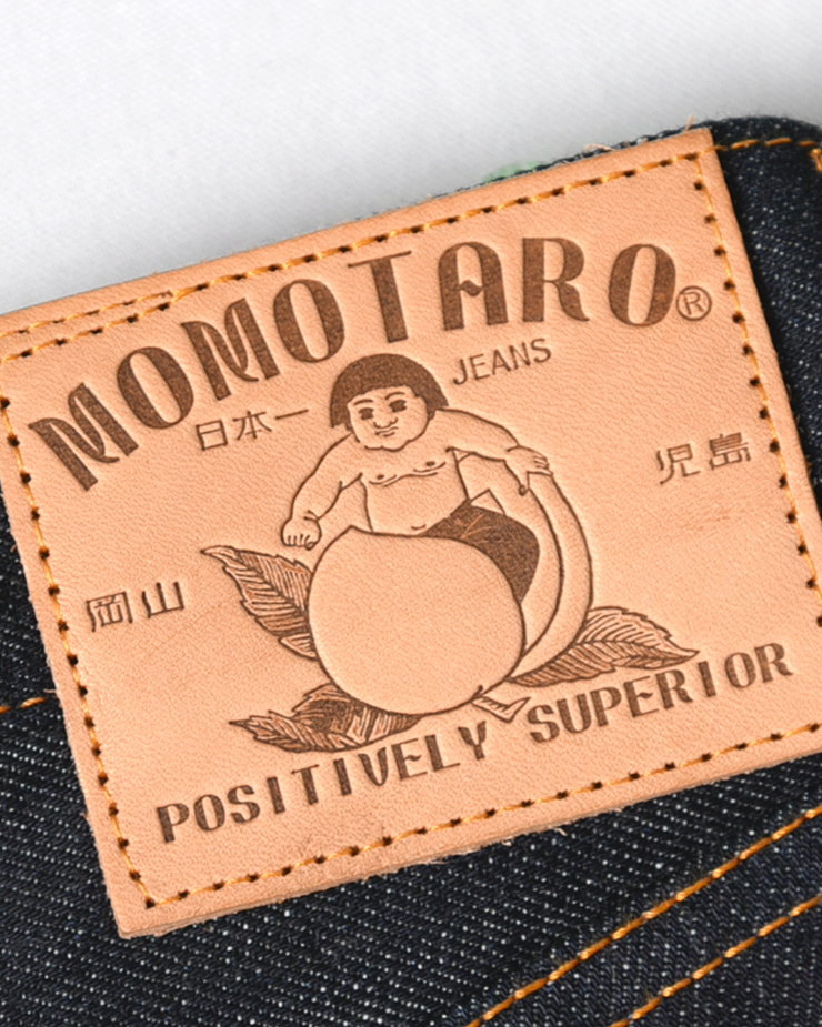 Momotaro 0605-V Natural Tapered Mens Jeans - 15.7oz Zimbabwe Cotton Selvedge Denim