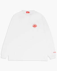 Cookman x Fatburger Topping Menu L/S Tee - White | Cookman T Shirts | JEANSTORE