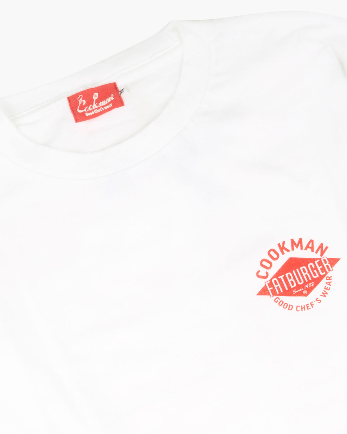 Cookman x Fatburger Topping Menu L/S Tee - White | Cookman T Shirts | JEANSTORE