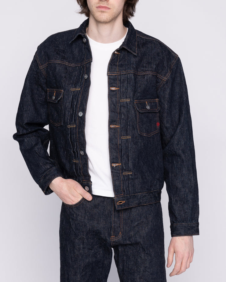 Naked & Famous Denim Heritage Denim Jacket - MIJ12 Aomidori Selvedge