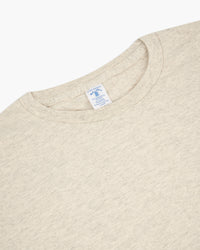 Velva Sheen 2-Pack S/S Crew Neck Tees - Oatmeal | Velva Sheen T Shirts | JEANSTORE