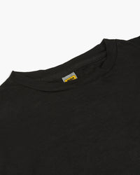 Velva Sheen Rolled L/S Regular Tee - Black | Velva Sheen T Shirts | JEANSTORE