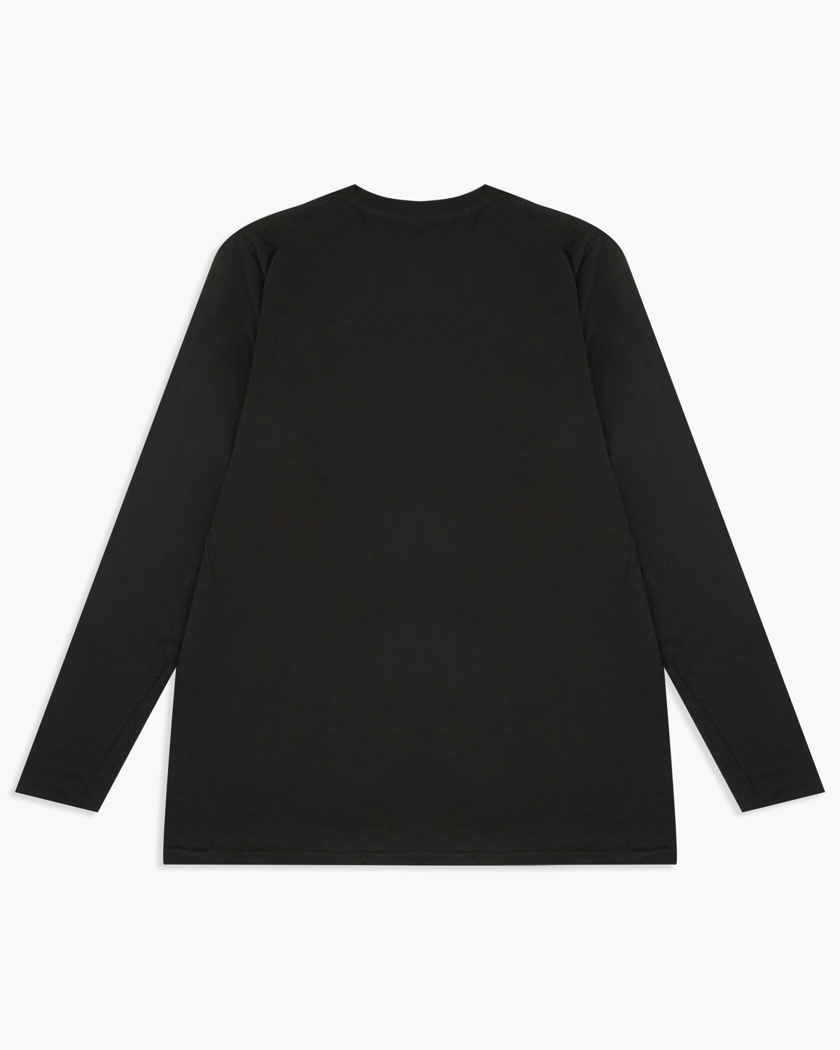 Velva Sheen Rolled L/S Regular Tee - Black | Velva Sheen T Shirts | JEANSTORE