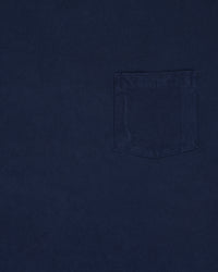 Velva Sheen Natural Indigo Dye Pocket Tee - Blue Indigo | Velva Sheen T Shirts | JEANSTORE