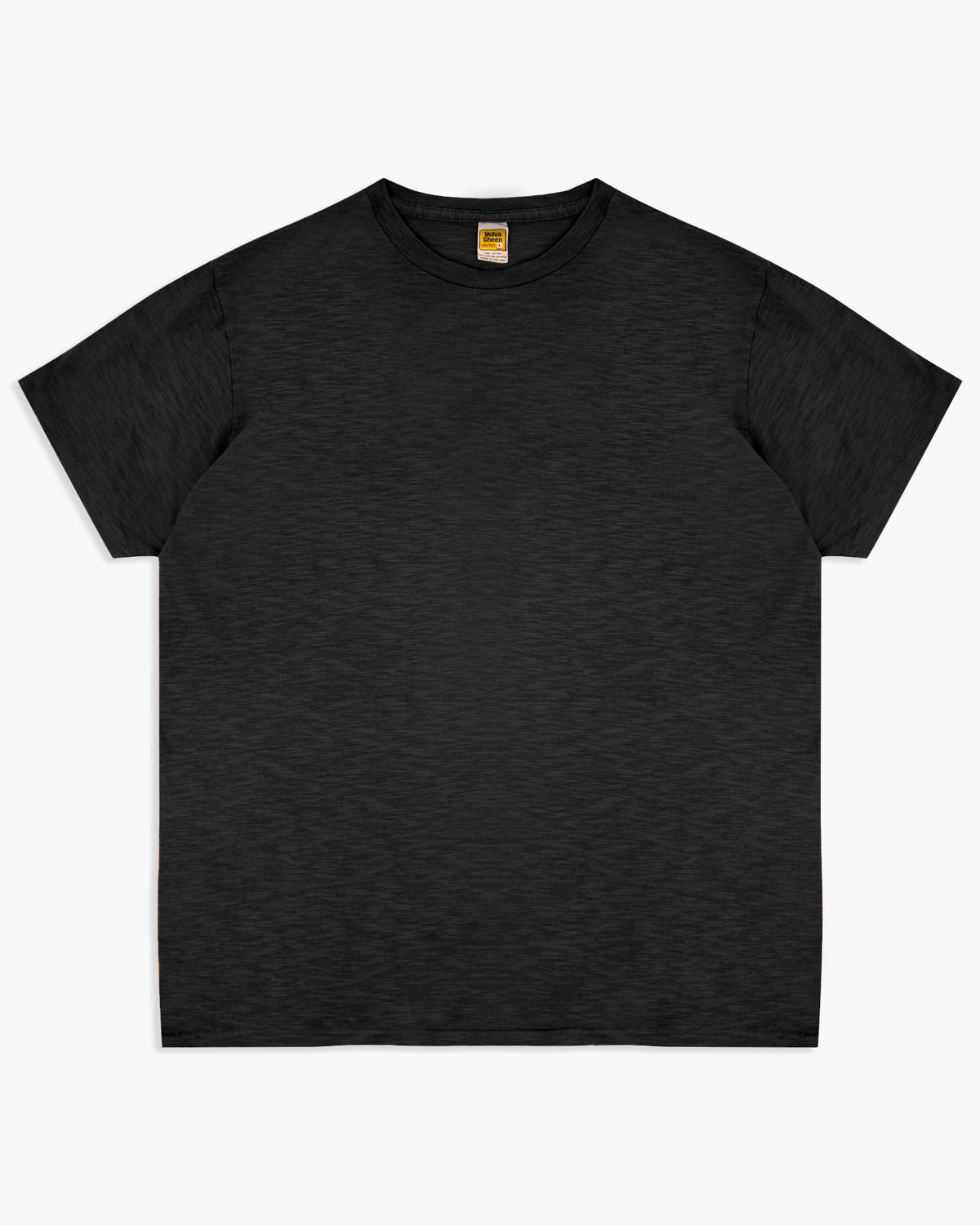 Velva Sheen Rolled S/S Regular Tee - Black | Velva Sheen T Shirts | JEANSTORE
