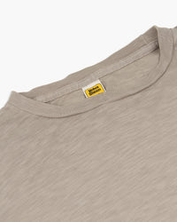 Velva Sheen Rolled S/S Regular Tee - Grey | Velva Sheen T Shirts | JEANSTORE