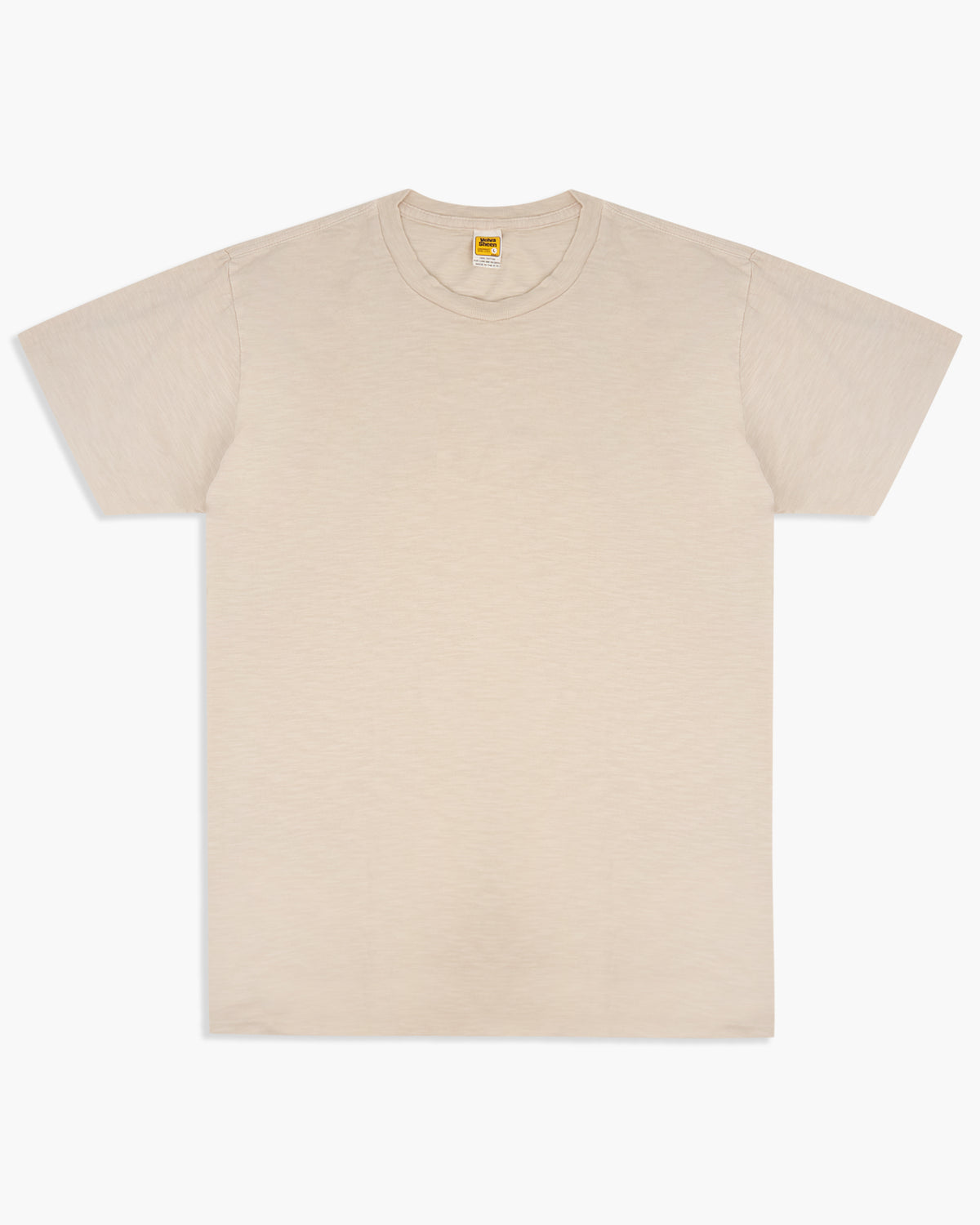 Velva Sheen Rolled S/S Regular Tee - Oatmilk | Velva Sheen T Shirts | JEANSTORE