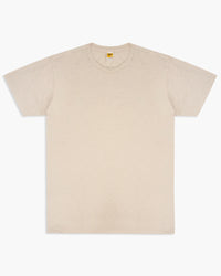 Velva Sheen Rolled S/S Regular Tee - Oatmilk | Velva Sheen T Shirts | JEANSTORE