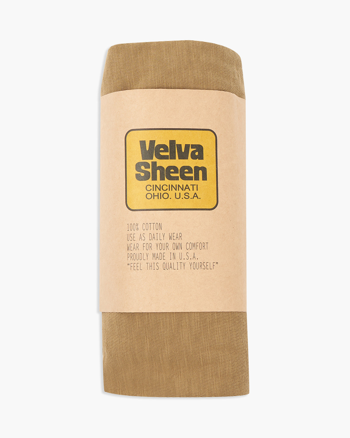 Velva Sheen Rolled S/S Regular Tee - Olive | Velva Sheen T Shirts | JEANSTORE
