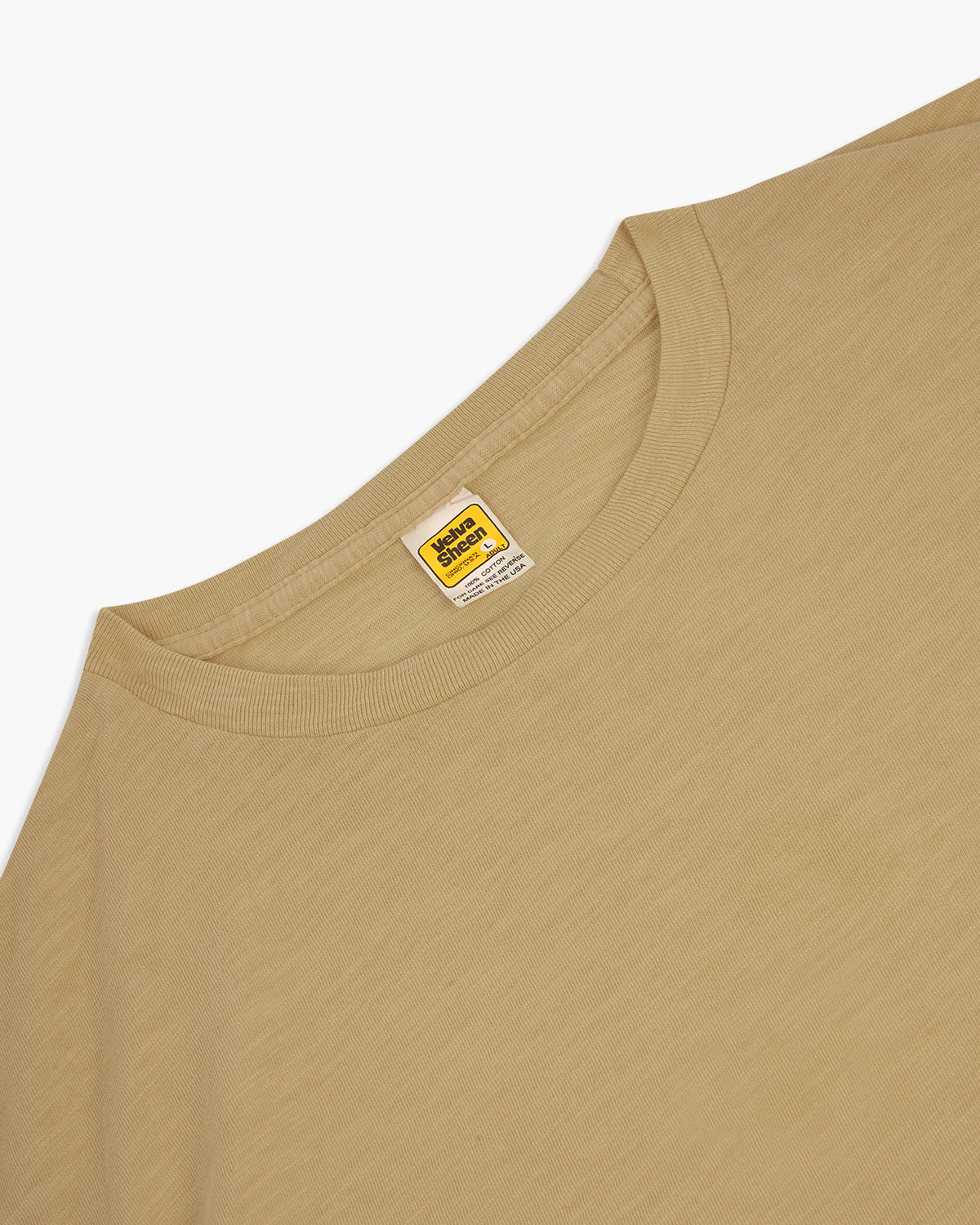 Velva Sheen Rolled S/S Regular Tee - Olive | Velva Sheen T Shirts | JEANSTORE