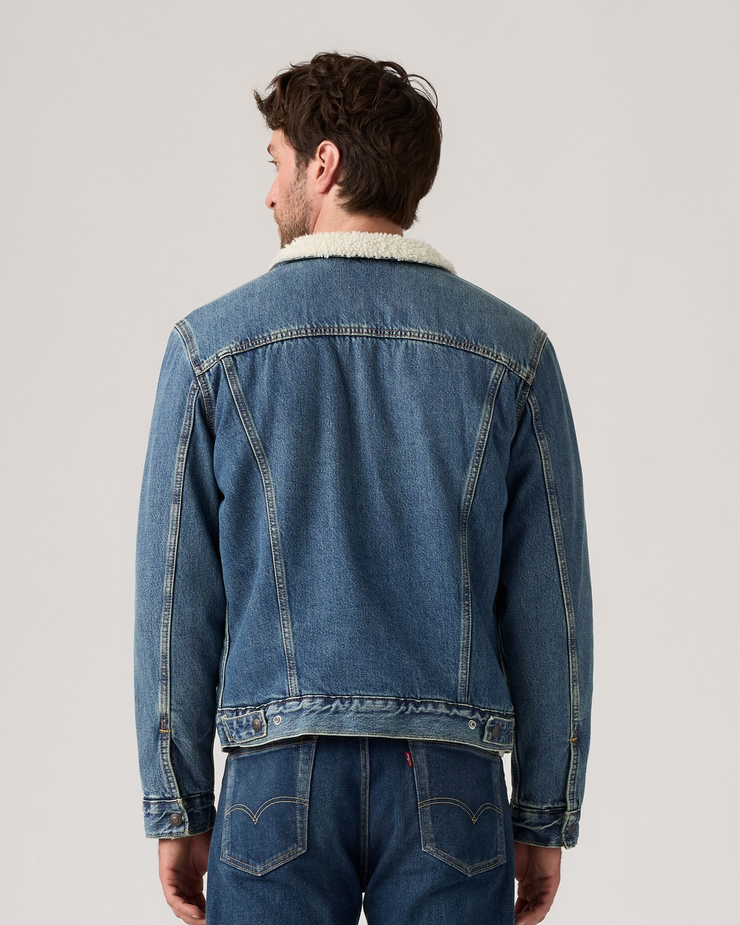 Levi's® Type 3 Sherpa Trucker Jacket - In The Morning | Levi's® Jackets & Coats | JEANSTORE