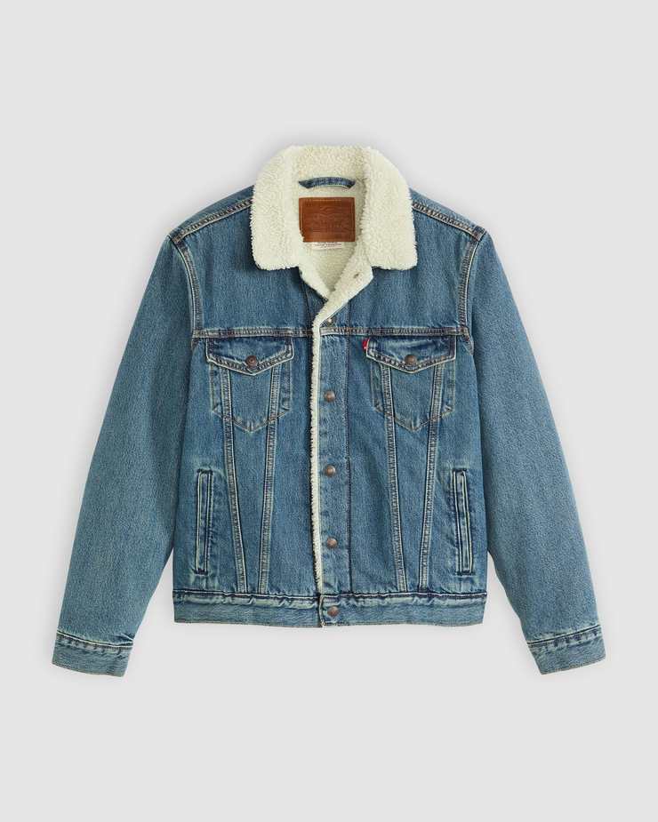 Levi's® Type 3 Sherpa Trucker Jacket - In The Morning | Levi's® Jackets & Coats | JEANSTORE