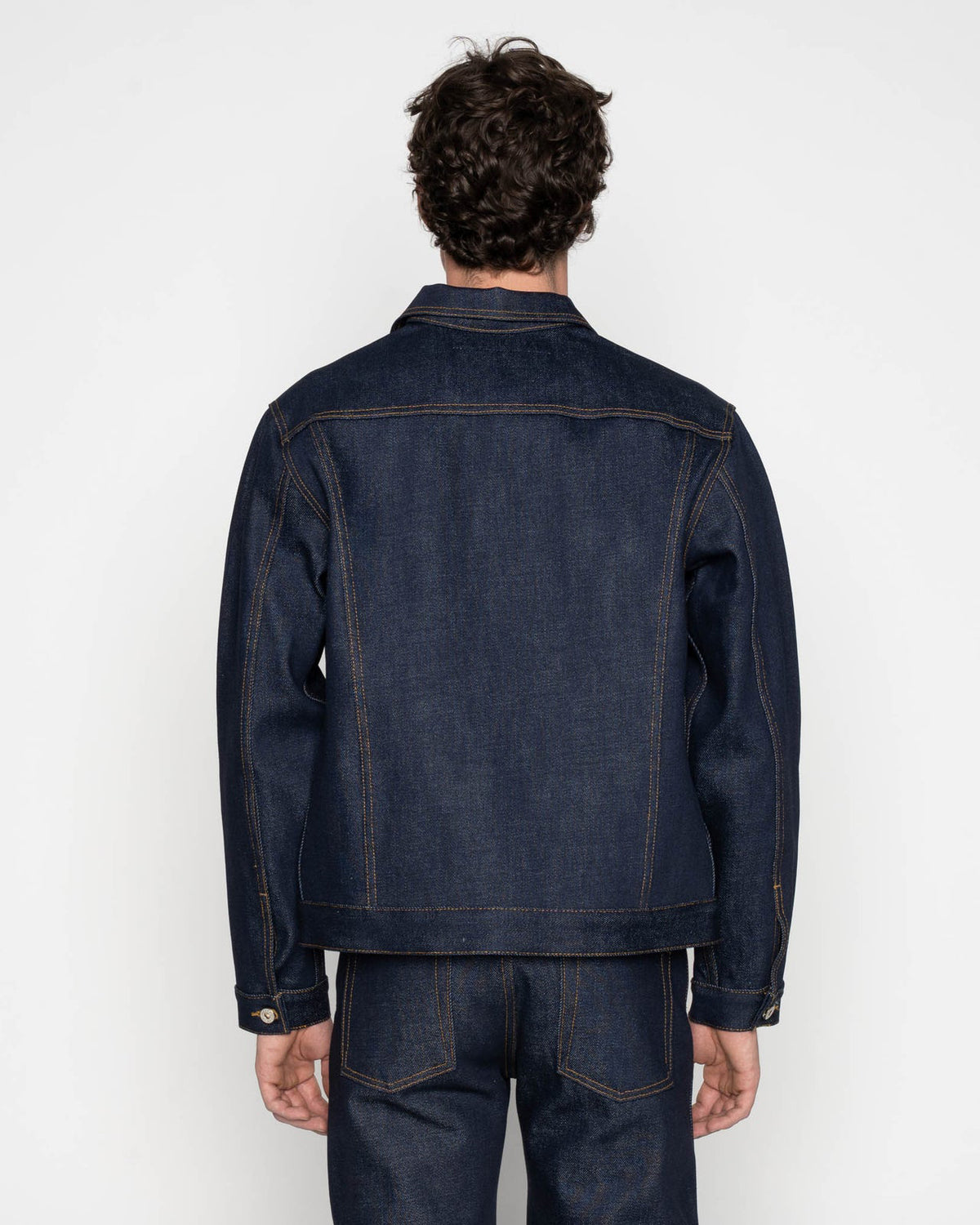 Naked & Famous Denim Jacket - Elephant 14 / Dirty Elephant